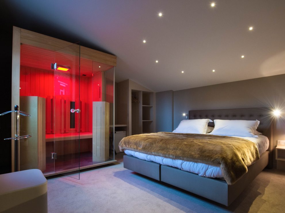 Chambre avec sauna