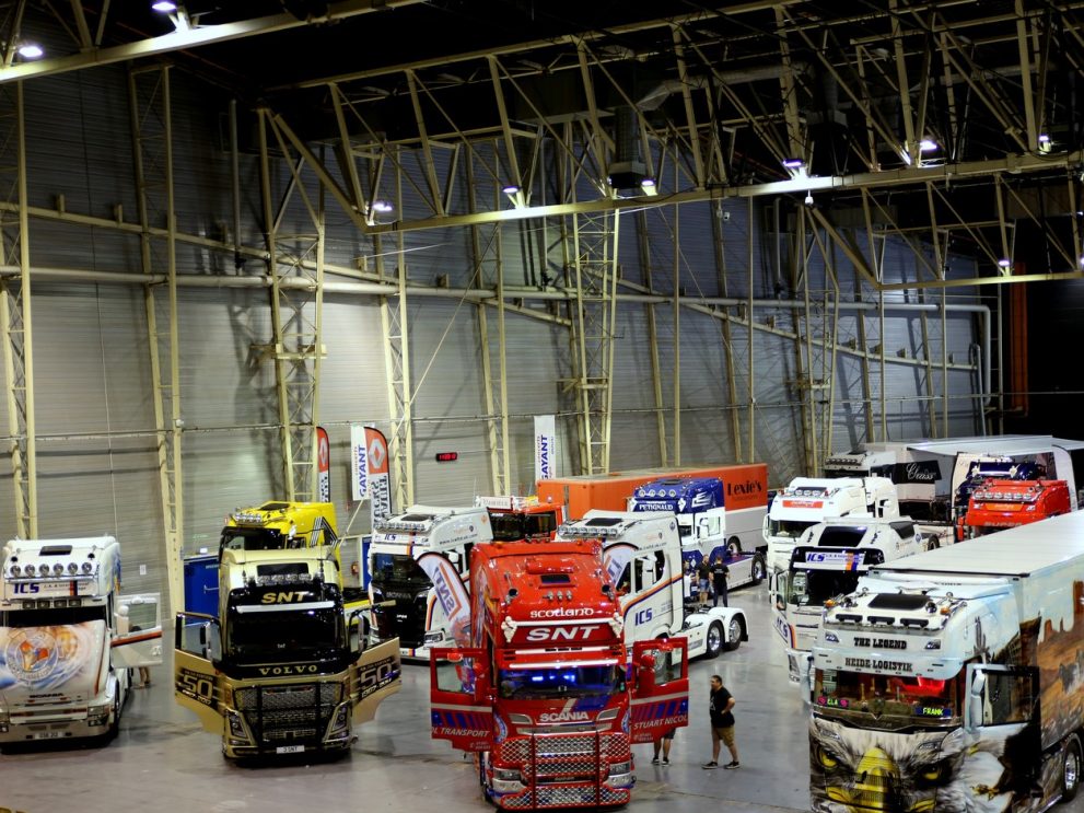 expo camions interieur Gayant Expo Douai