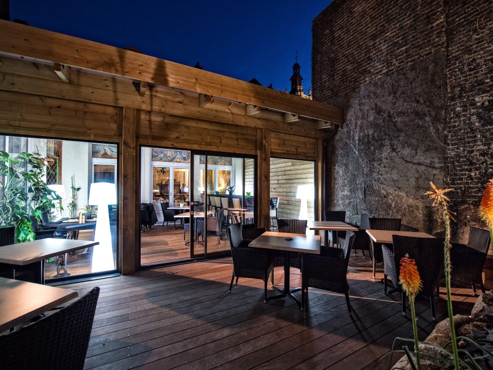 la terrasse exterieure&jardin