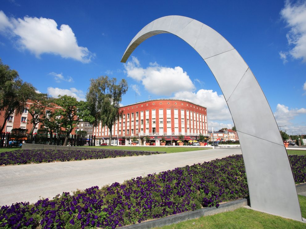 Arche de Feu Jour Gare SNCF Douai