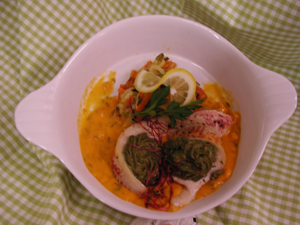 Filets de Rouget farcis