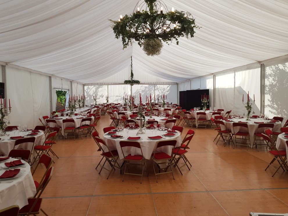 Prestation sous chapiteau