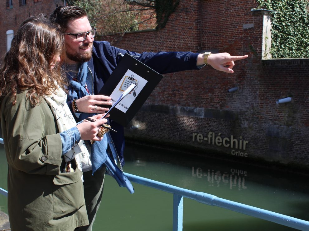 Jeu de piste à Douai - esprit d'équipe - team building - enquete