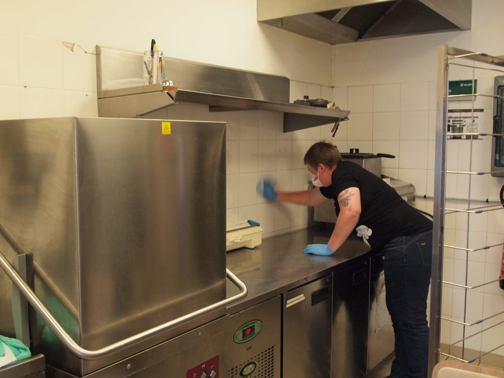 nettoyage total des cuisines