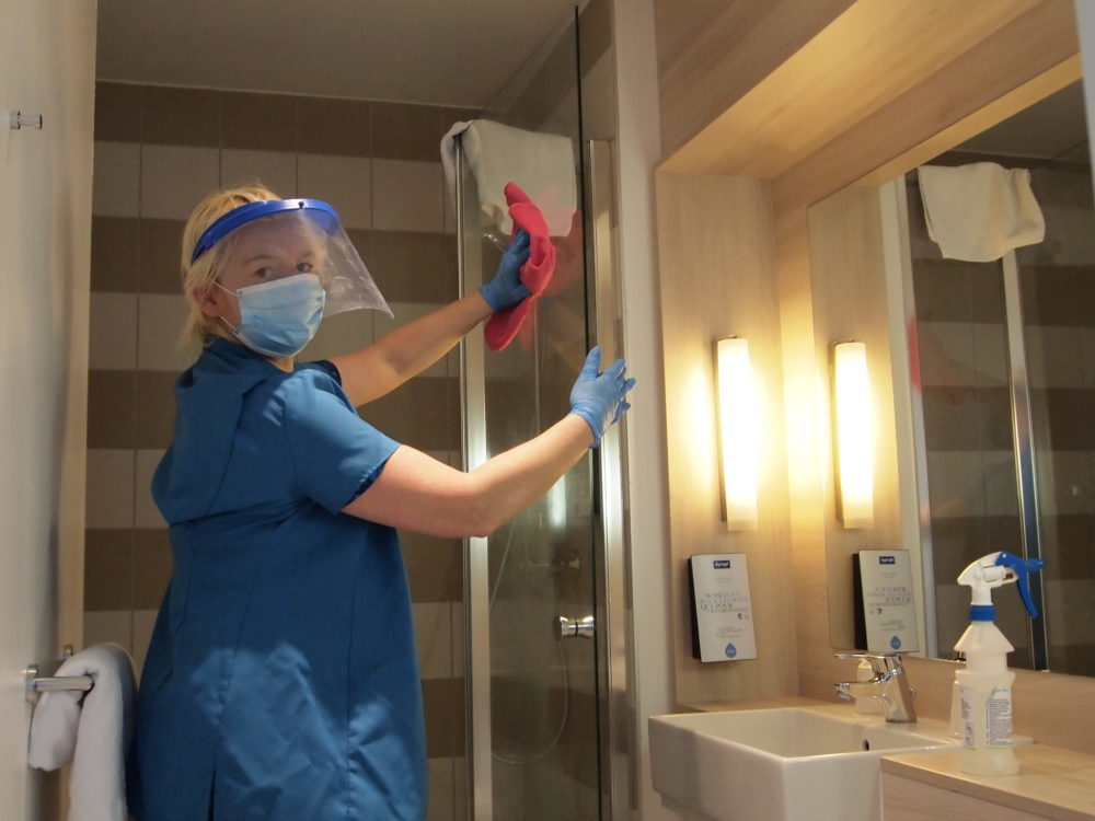 désinfection des salles de bain