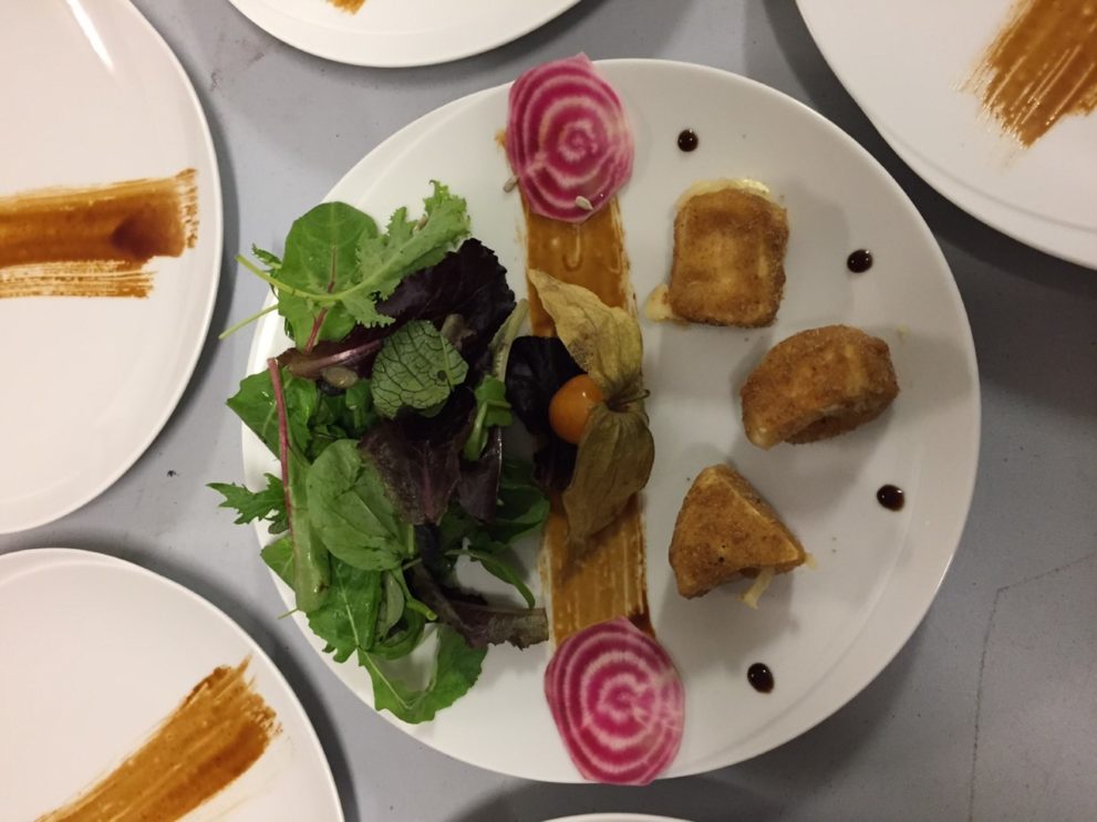 Trio de fromage chaud