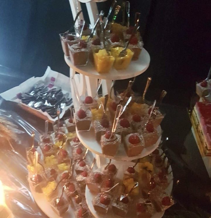 Verrines cocktails sucrés