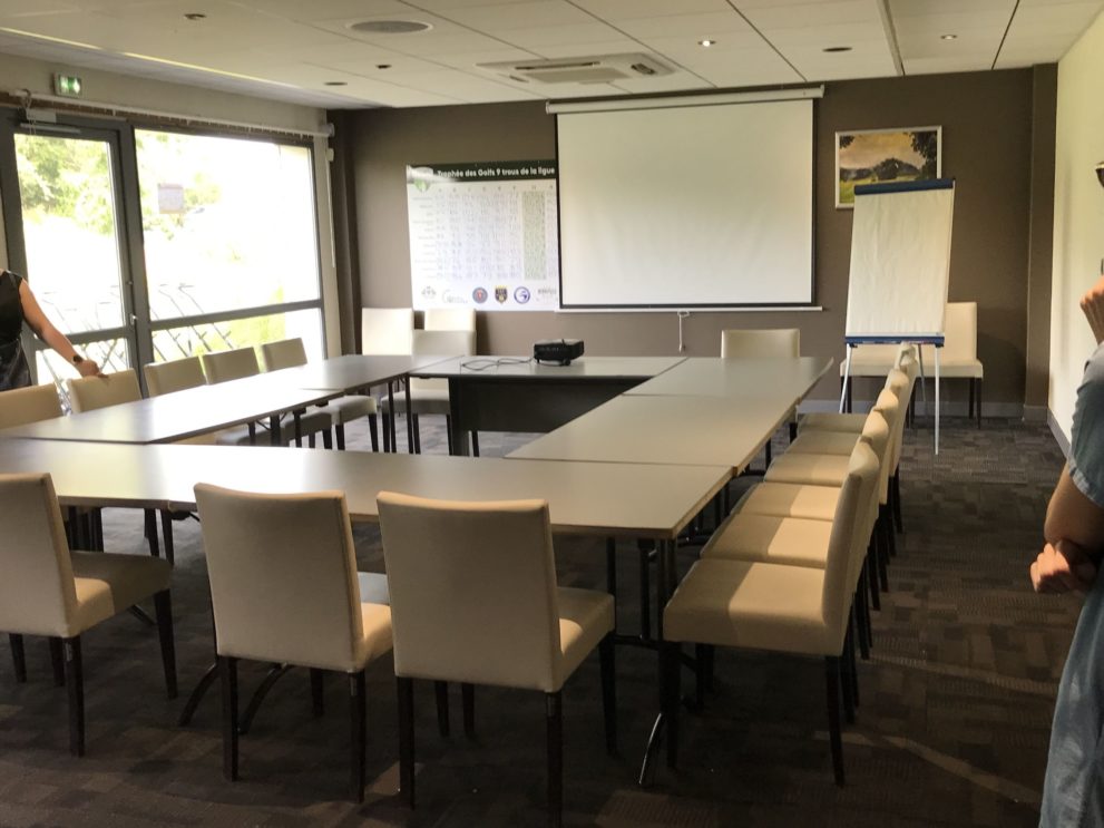 salle réunion au Golf du Douaisis