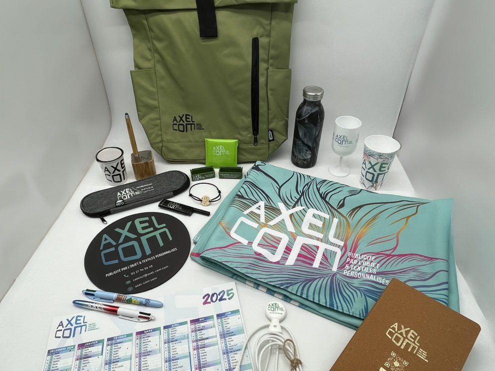 objets personnalisés Axel com