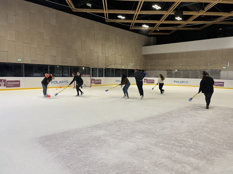 Patinoire Polarys en Entreprise - Events - Teambuilding - Sin-le-Noble - Douaisis - Nord- France (c)Polarys Vert Marine (1)