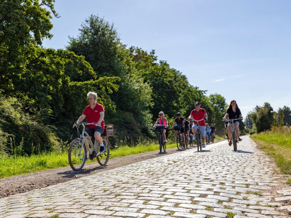 Echappée à vélo électrique - visite commentée - patrimoine - Douaisis (c)ADLanglet