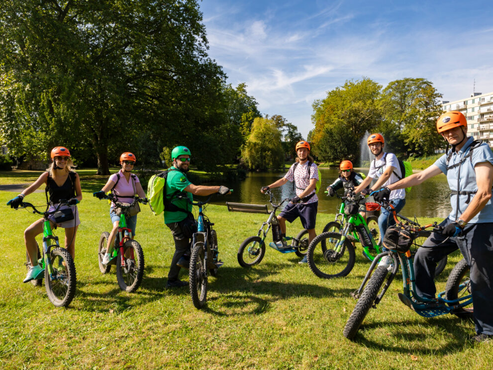 Trott'experience - balades en trotinettes électriques - Douai - Douaisis - Nord - France (c)ADLanglet