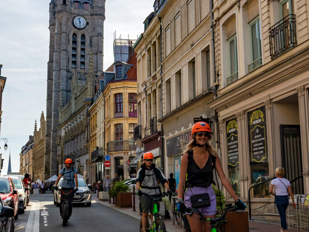 Trott'experience - balades en trotinettes électriques - Douai - Douaisis (c)ADLanglet