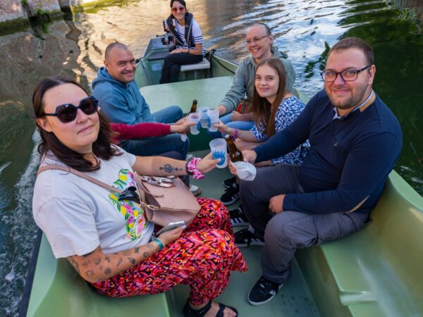 Apér'eau à bord des Bateaux promenades du Vieux-Douai sur la Scarpe (c) ADLanglet